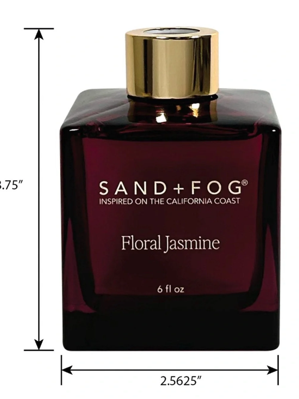 SAND+FOG Reed Diffuser 3-Pack Pistachio Dream, Fresh Breeze, Floral Jasmine